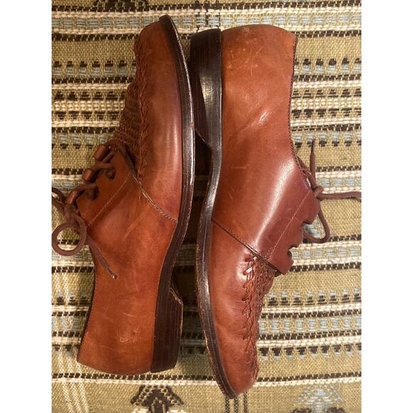 Cole Haan Vintage Woven Leather Oxfords ~ Women's 8AA / 7.5 ~ INCREDIBLE! - Picture 4 of 10